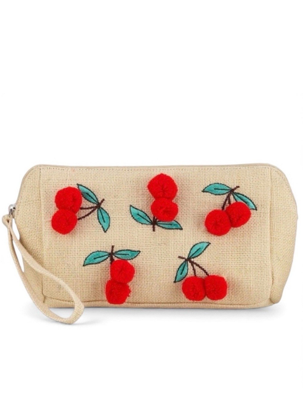 NWOT Circus By Sam Edelman Pippa Cherry Zip-Top Clutch Bag